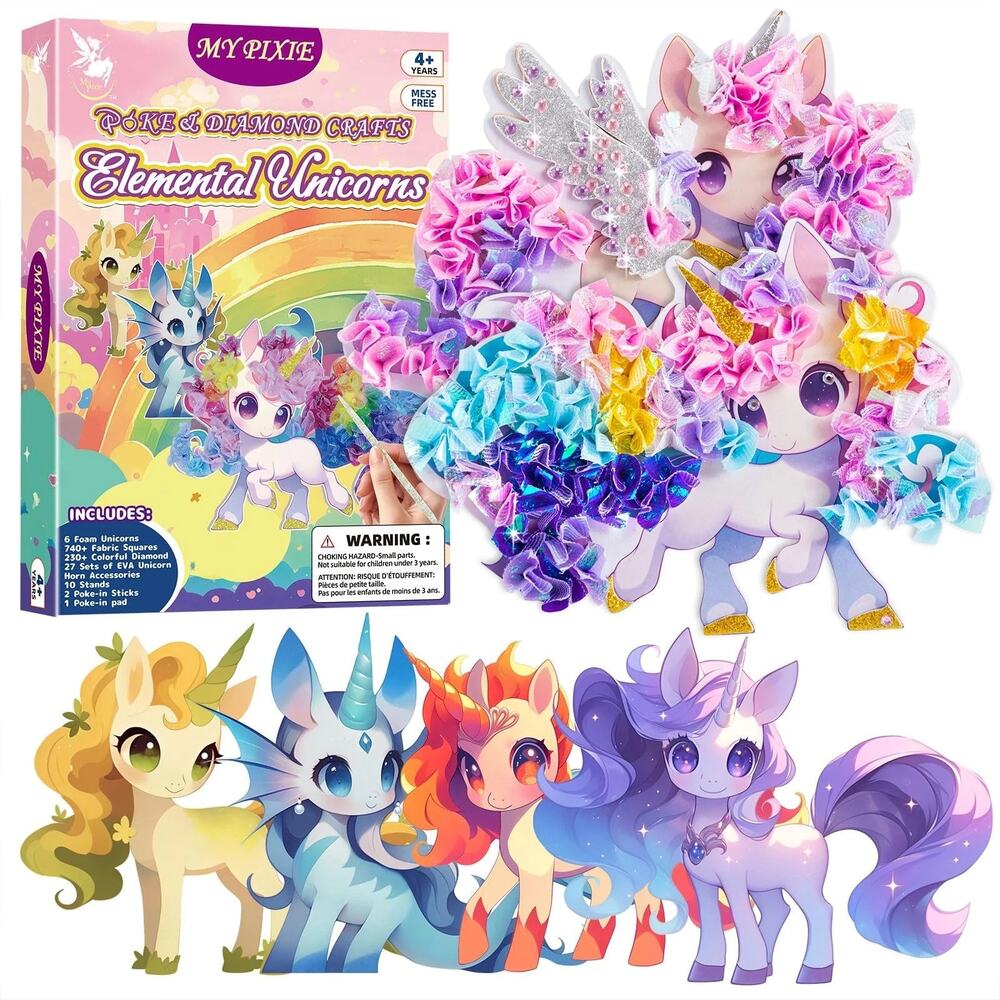 My Pixie Poke Art Kits for Girls, Arts and Crafts for Kids
